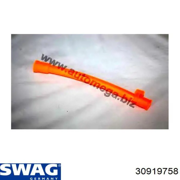 Направляющая индикатора уровня масла в двигателе 30919758 Swag