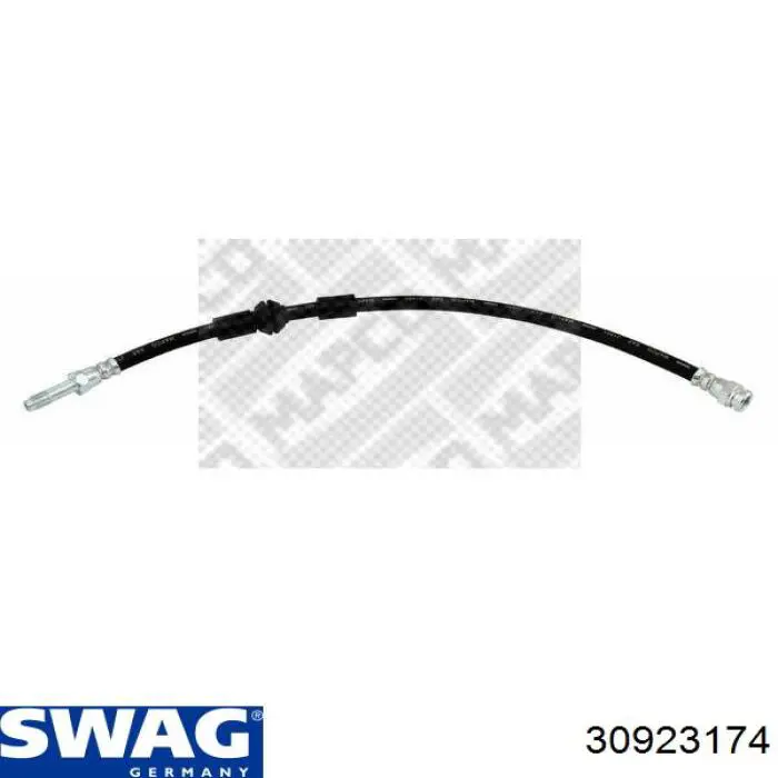 Шланг тормозной передний Swag 30923174 цена, от 5.93 USD