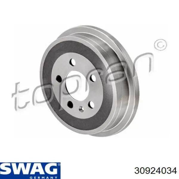 Барабан тормозной задний Swag 30924034 цена, от 32.21 USD