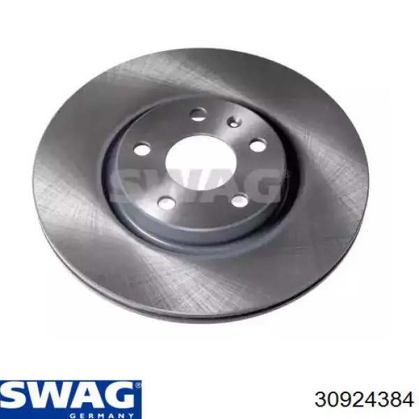 30924384 Swag диск тормозной передний