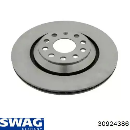 30 92 4386 Swag диск тормозной задний