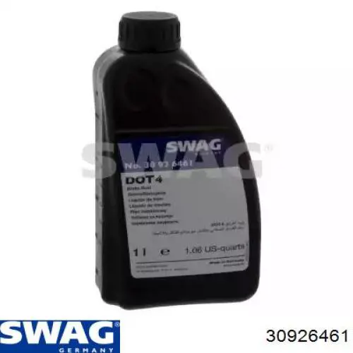 Жидкость тормозная Swag DOT 4 1 л (30926461)