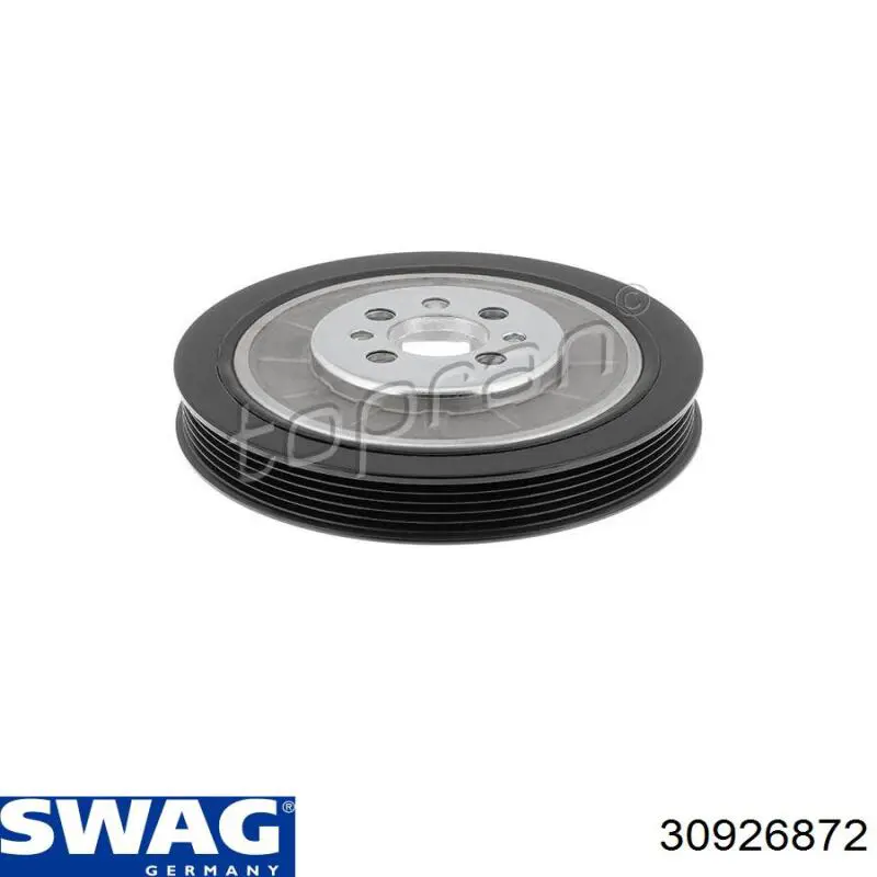 Шкив коленвала (демпфер) Swag 30926872 цена, от 42.95 USD