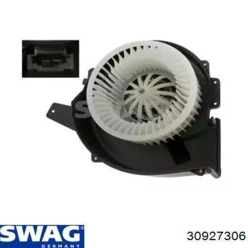 Motor eléctrico, ventilador habitáculo 30927306 Swag