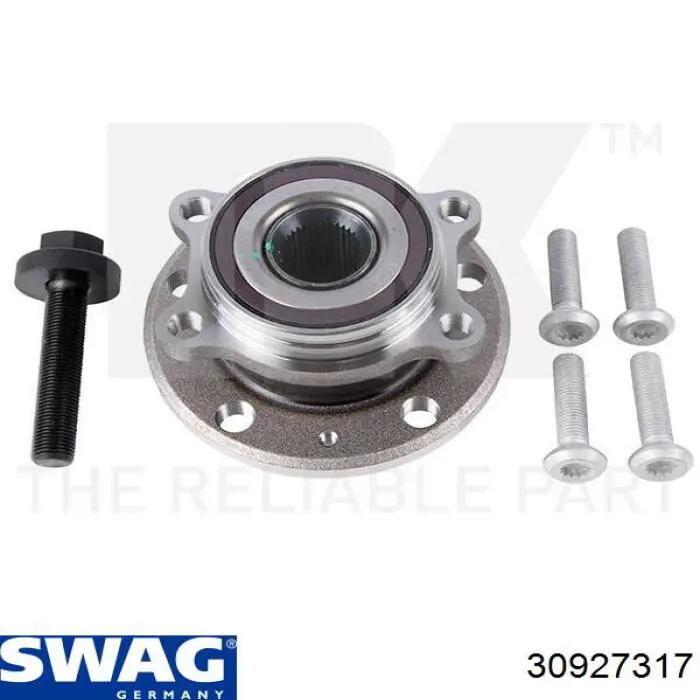 Ступицы передних колес Swag 30927317 цена, от 62.30 USD