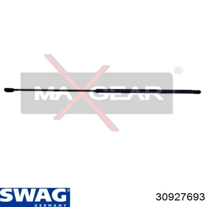 Купить 30927693 Swag Амортизатор под капот