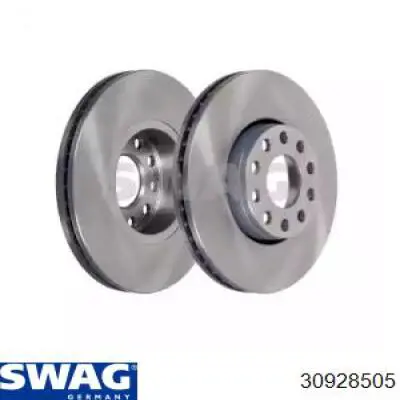30 92 8505 Swag диск тормозной передний