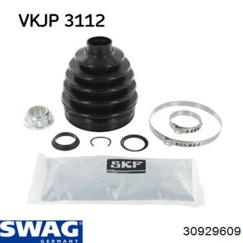 Пыльник наружной гранаты, задней полуоси Swag 30929609 цена, от 14.25 USD