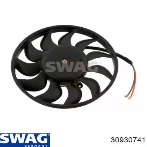 30930741 Swag электровентилятор охлаждения в сборе (мотор+крыльчатка правый)