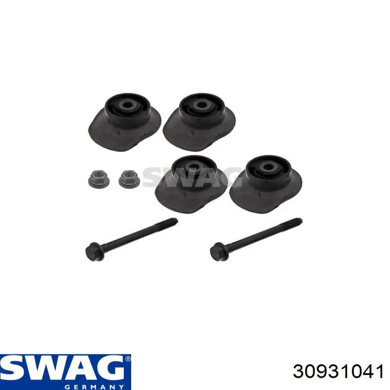 Сайлентблок подрамника задний Swag 30931041