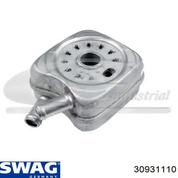 30931110 Swag радиатор масляный (холодильник, под фильтром)