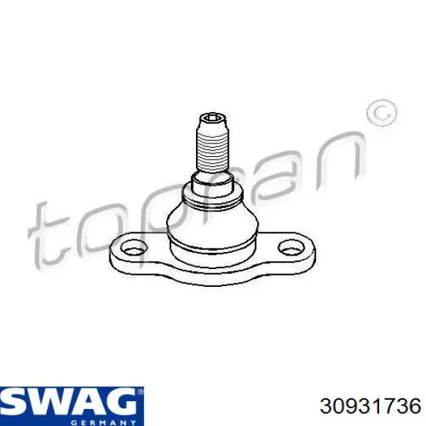 Нижняя шаровая опора Swag 30931736