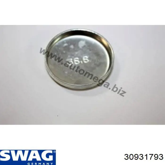 Заглушка ГБЦ 30931793 Swag