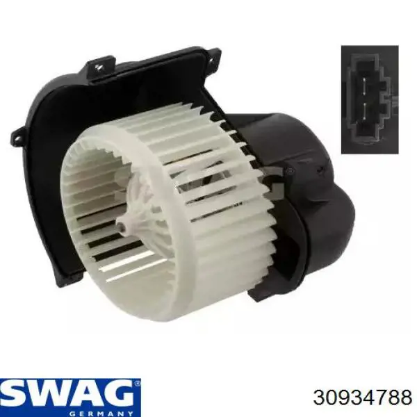 Мотор вентилятора печки (отопителя салона) SWAG 30934788
