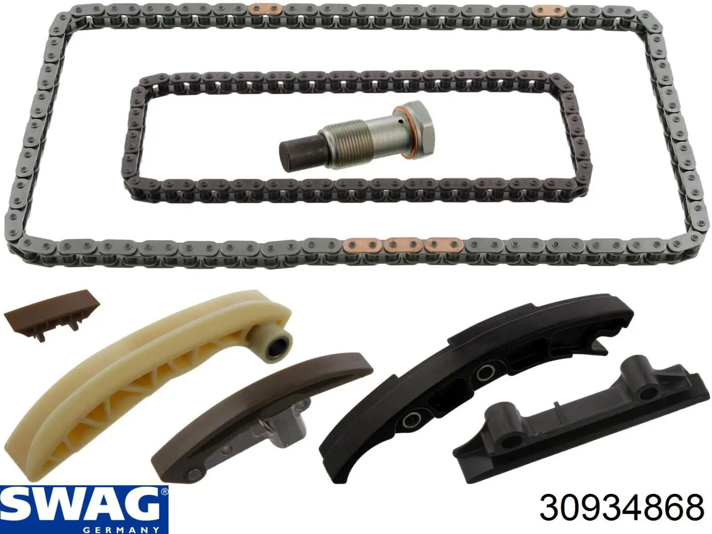 Натяжитель цепи ГРМ распреддвалов Swag 30934868 цена, от 10.15 USD