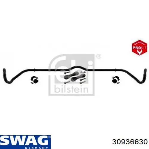 Стабилизатор поперечной устойчивости передний Swag 30936630 цена, от 22.57 USD
