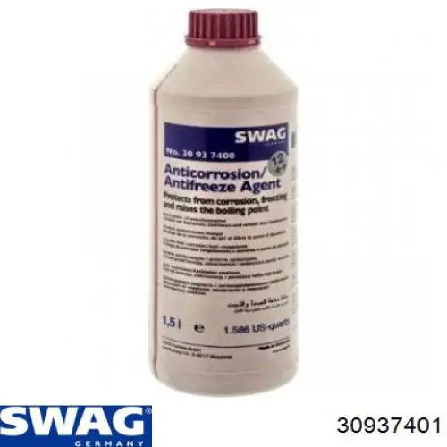 Антифриз концентрат Swag 30937401 цена, от 36.91 USD