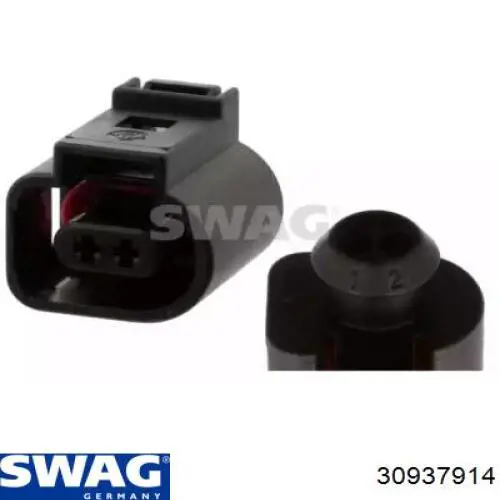 Разъем (фишка) датчика износа тормозных колодок Swag 30937914 цена, от 1.41 USD