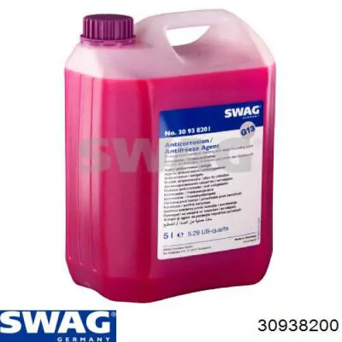 Охлаждающая жидкость Swag 30938200