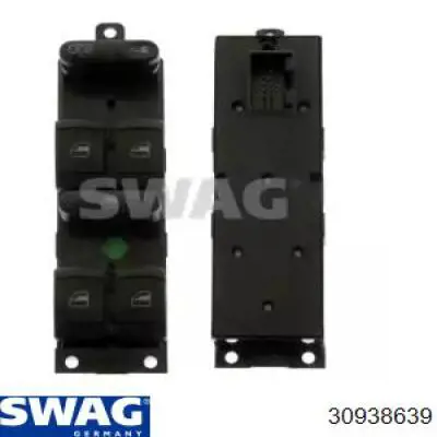 30938639 Swag кнопочный блок управления стеклоподъемником передний левый