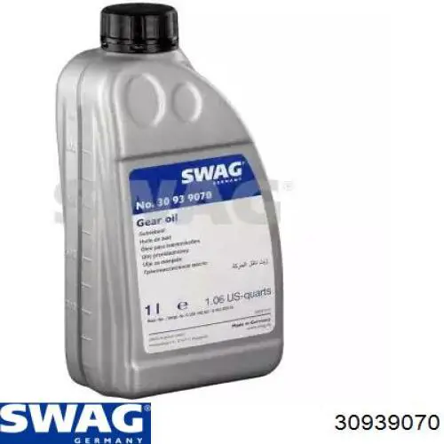  Трансмиссионное масло Swag 1 л (30939070)