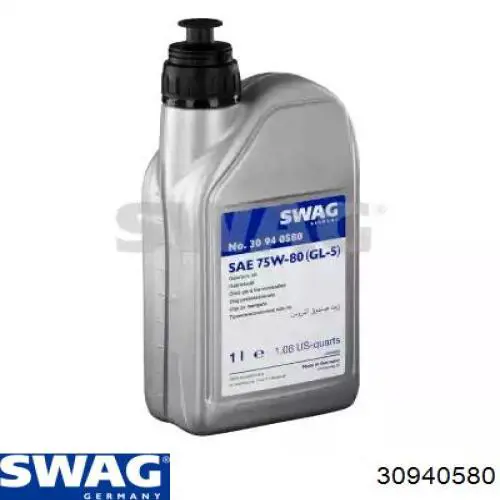  Трансмиссионное масло Swag 75W-80 (30940580)