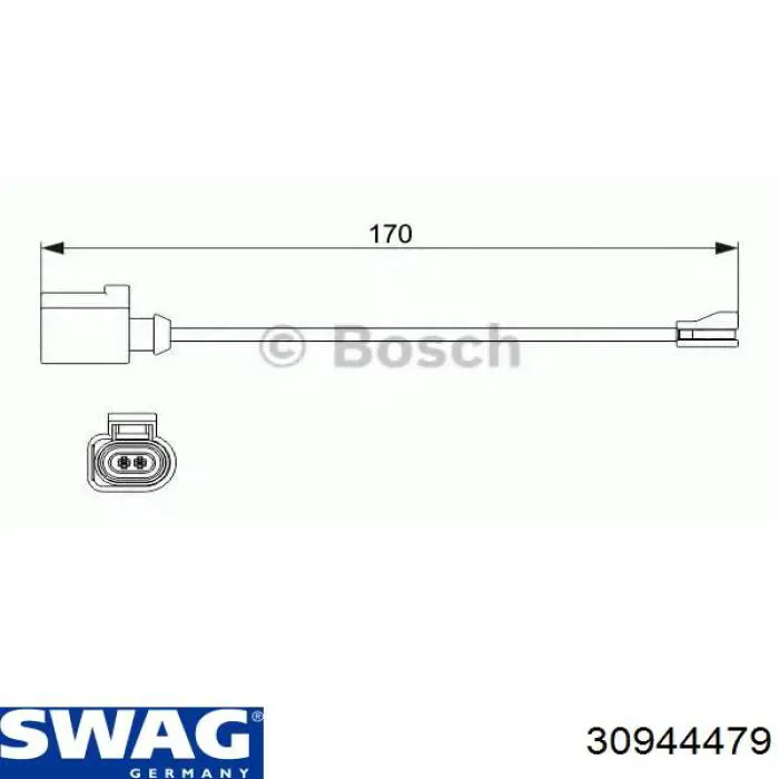 Купить 30944479 Swag Сенсор износа