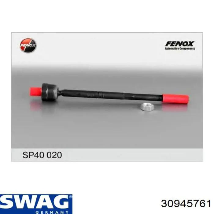 Тяга рулевая в сборе, левая Swag 30945761 цена, от 37.32 USD