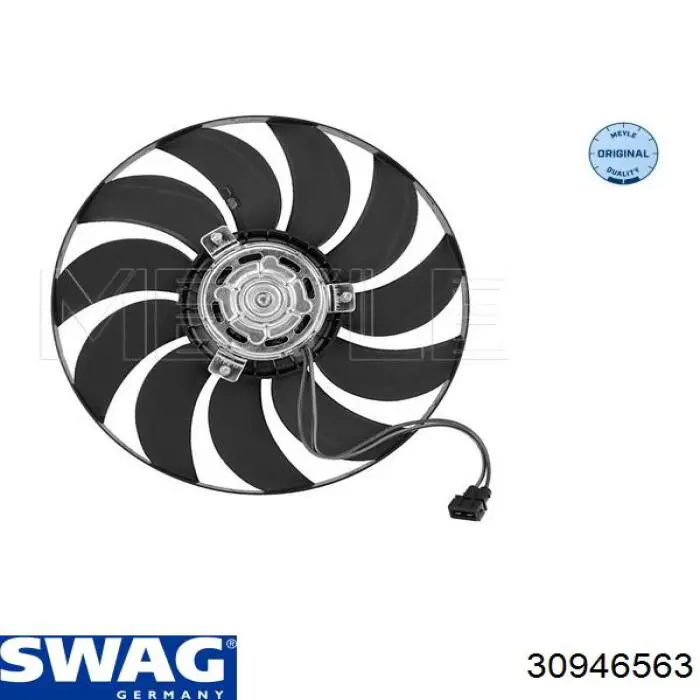 Электровентилятор охлаждения 30946563 Swag