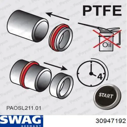 Звездочка-шестерня распредвала двигателя, впускного Swag 30947192 цена, от 234.75 USD