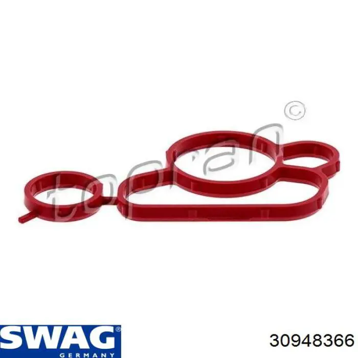 Прокладка адаптера масляного фильтра Swag 30948366 цена, от 3.02 USD