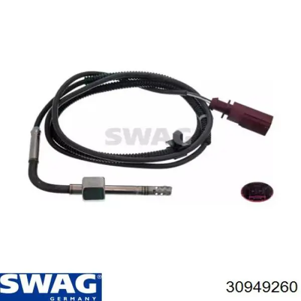 30 94 9260 Swag sensor de temperatura dos gases de escape (ge, antes de filtro de partículas diesel)