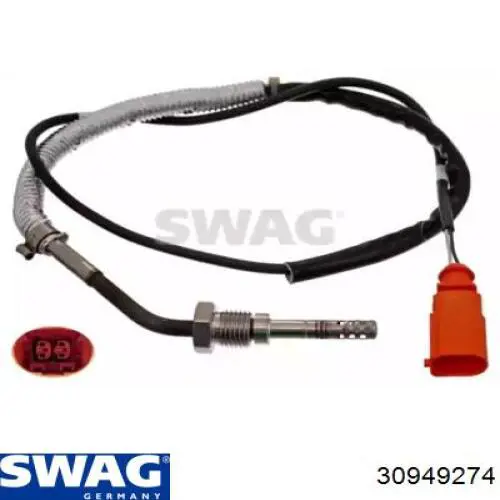 30949274 Swag sensor de temperatura dos gases de escape (ge, depois de filtro de partículas diesel)