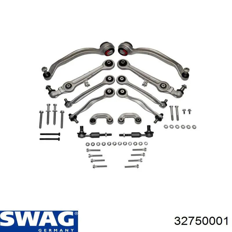 Комплект рычагов передней подвески Swag 32750001