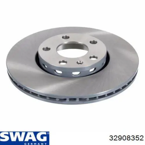 32908352 Swag диск тормозной передний