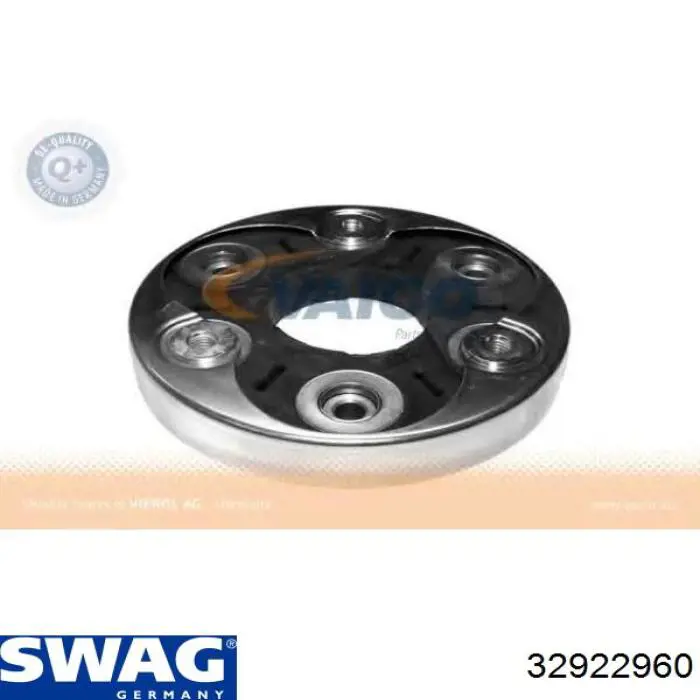 Резиновая упругая муфта кардана передняя Swag 32922960