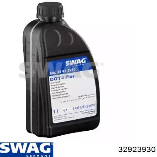 Жидкость тормозная Swag DOT 4 1 л (32923930)
