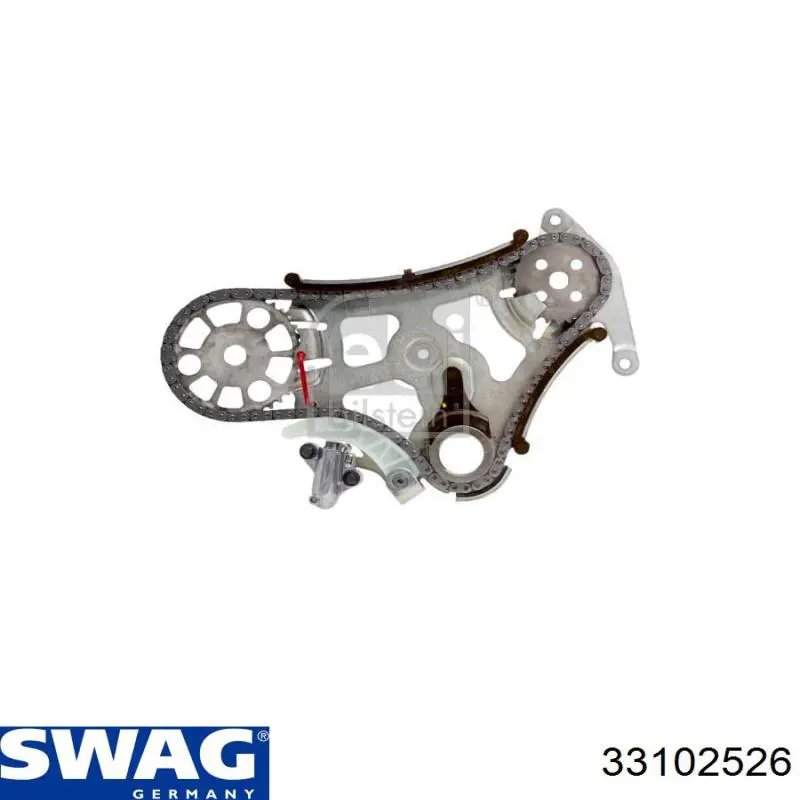 Цепь масляного насоса, комплект Swag 33102526 цена, от 165.31 USD