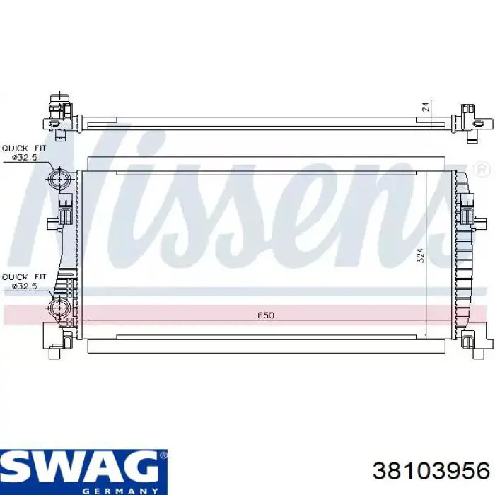 Помпа 38103956 Swag