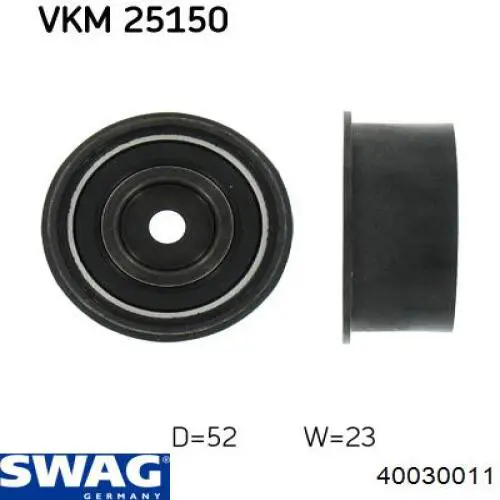 Купить 40030011 Swag Ведуший ролик ГРМ