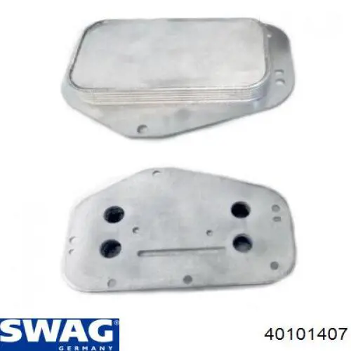 Масляный радиатор АКПП Swag 40101407 цена, от 66.36 USD