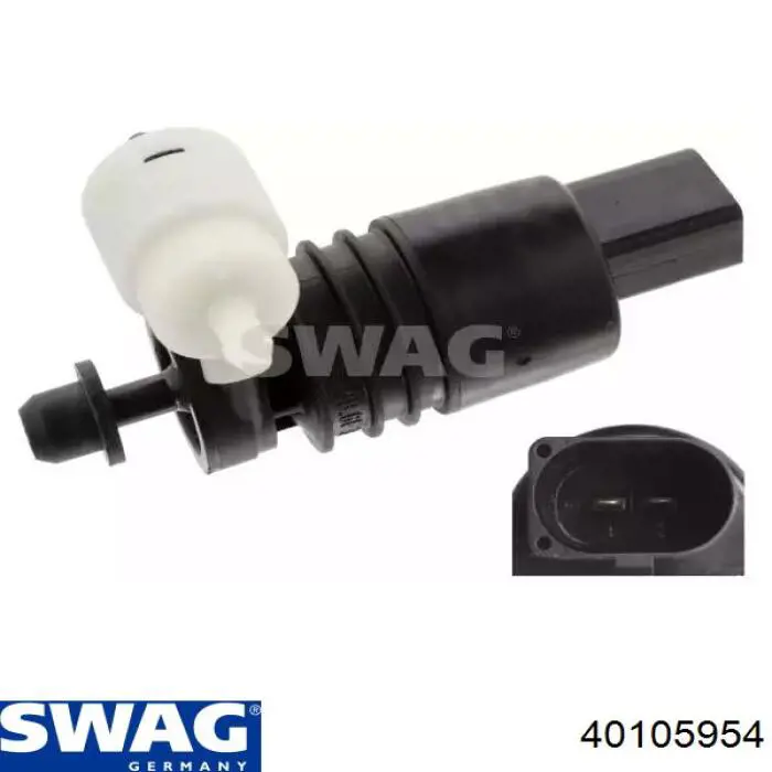 40105954 Swag bomba de motor de fluido para lavador de vidro dianteiro/traseiro