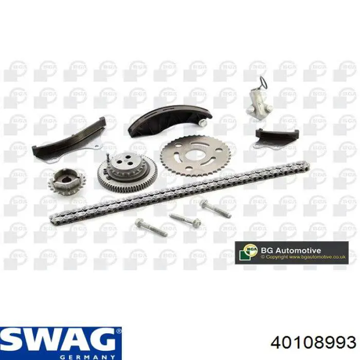 40108993 Swag cadeia do mecanismo de distribuição de gás, kit