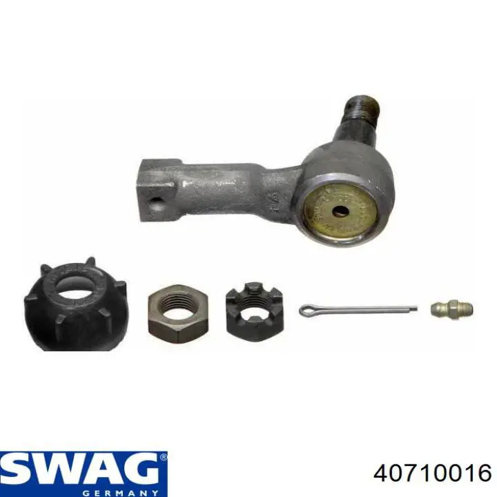 Наконечник рулевой тяги, внутренний Swag 40710016