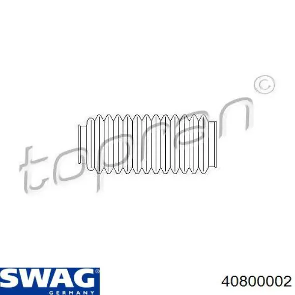 40800002 Swag Пыльник рулевой тяги
