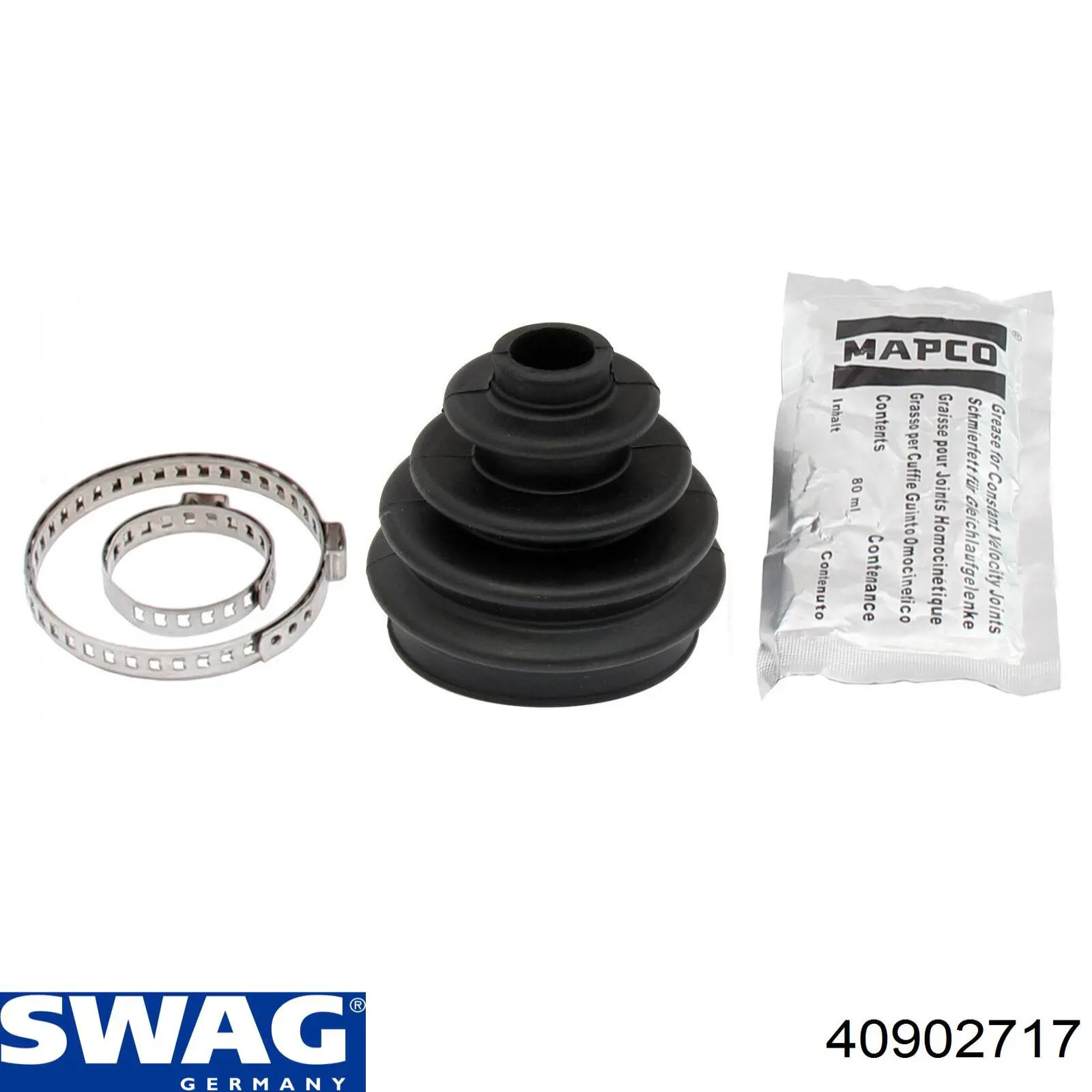Пыльник шарнира угловых скоростей внутренний передний Swag 40902717 цена, от 6.96 USD