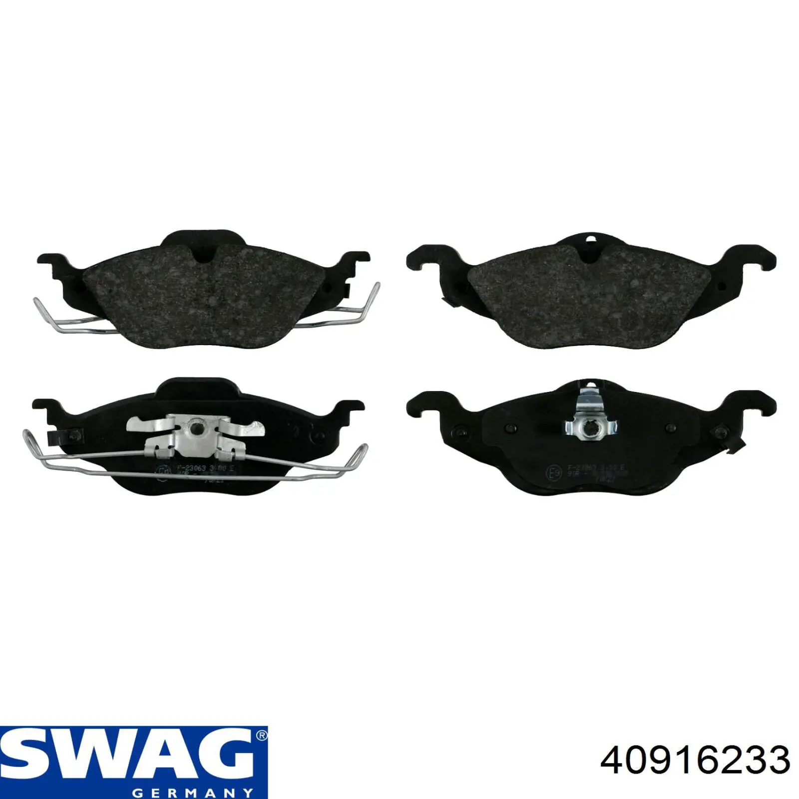 40916233 Swag Колодки передние