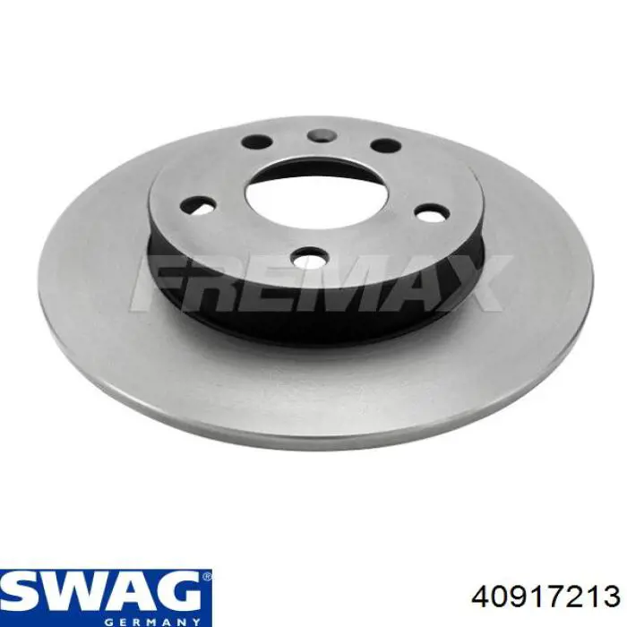 Задний тормозной диск Swag 40917213 цена, от 25.66 USD