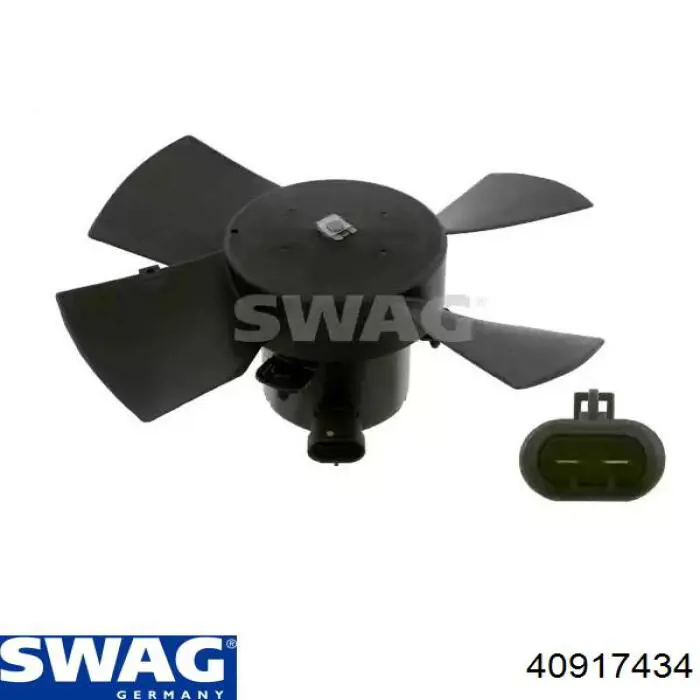 Электровентилятор охлаждения в сборе Swag 40917434 цена, от 35.98 USD