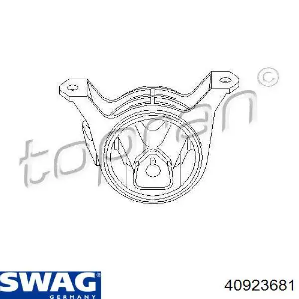 Купить 40923681 Swag Правая опора двигателя